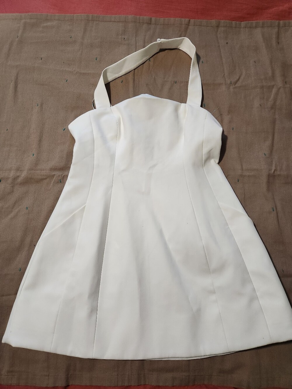 Bardot White Halter Dress Sz8